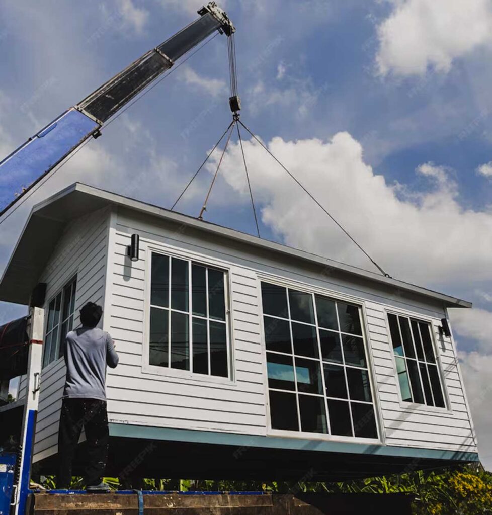 relocating modular home